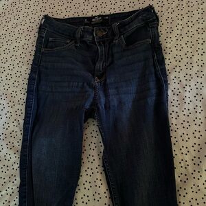 Hollister Dark Blue washed Skinny jeans